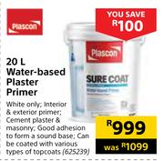 Plascon Water Based Plaster Primer-20L