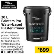 Fired Earth Painters Pro Water Based Plaster Primer-20L