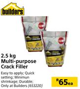 Builders Multi Purpose Crack Filler-2.5Kg Each