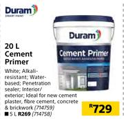 Duram Cement Primer-20L