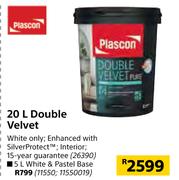 Plascon Double Velvet-20L