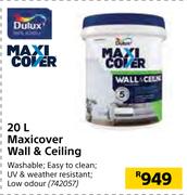 Dulux Maxicover Wall & Ceiling-20L