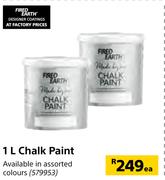 Fired Earth Chalk Paint-1L Each