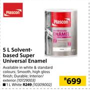 Plascon Solvent Based Super Universal Enamel White-1L