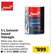 Plascon Solvent Based Velvaglo-5L
