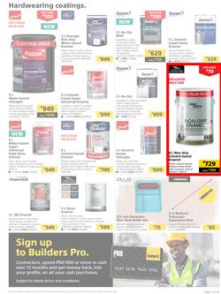 Builders : Right Paint, Right Prices (18 July - 21 August 2023), page 5
