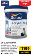 Dulux Acrylic PVA-20L
