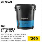 Citycoat Contractor's Acrylic PVA-20L