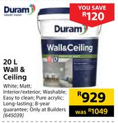 Duram Wall & Ceiling-20L