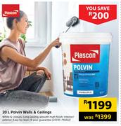 Plascon Polvin Walls & Ceilings-20L
