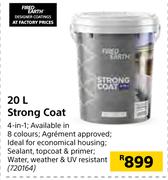 Fired Earth Strong Coat-20L