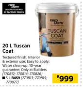 Fired Earth Tuscan Coat-20L