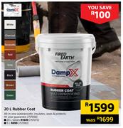 Fired Earth Damp X Rubber Coat-20L
