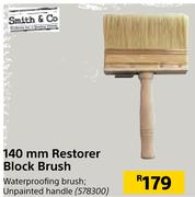 Smith & Co 140mm Restorer Block Brush