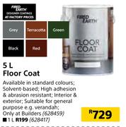 Fired Earth Floor Coat-1L