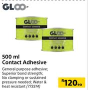 Gloo It Contact Adhesive-500ml Each