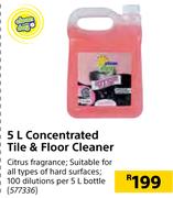 Clean Day Concentrated Tile & Floor Cleaner-5Ltr