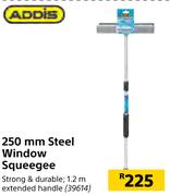 Addis 250mm Steel Window Squeegee
