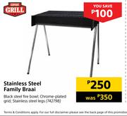 Expert Grill Stainless Steel Family Braai