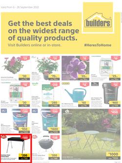 Builders Botswana : Get The Best Deals On The Widest Range Of Quality Products (06 September - 26 September 2022), page 1