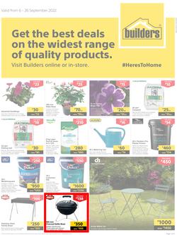 Builders Botswana : Get The Best Deals On The Widest Range Of Quality Products (06 September - 26 September 2022), page 1