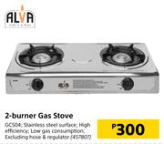 Alva 2 Burner Gas Stove