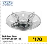Cadac Stainless Steel Power Cooker Top