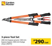 Garden Master 3 Piece Tool Set-Per Set