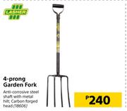 Lasher 4 Prong Garden Fork