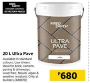 Fired Earth Ultra Pave-20L