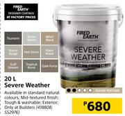 Fired Earth Severe Weather-20L