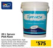 Dulux Spruce PVA Paint-20L