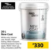 Fired Earth New Coat-20L