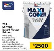 Dulux Maxi Cover Solvent Based Plaster Primer-20L