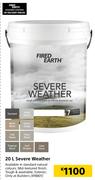 Fired Earth Severe Weather-20L