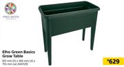 Elho Green Basics Grow Table-651mm (h) x 365mm (d) x 755mm (w)