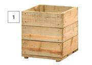 Wooden Planter Small Box 390mm (h) x 350mm (d) x 390mm (w)