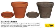 Stan Plate & Pot Set-Each