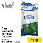 Atlantic Bio Ganic Fertiliser For Lawns-5kg