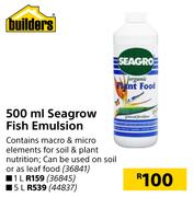 Builders Seagrow Fish Emulsion-500ml