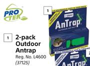 Pro Tek 2 Pack Outdoor Antrap-Each