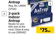 Pro Tek 2 Pack Indoor Antrap-Each