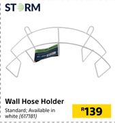 Storm Wall Hose Holder