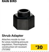 Rain Bird Shrub Adapter