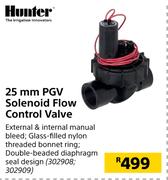 Hunter 25mm PGV Solenoid Flow Control Valve