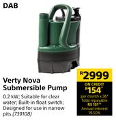 DAB Verty Nova Submersible Pump