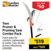 Garden Master Tree Pruner & Pruning Saw Combo Pack