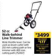 52cc Walk Behind Line Trimmer