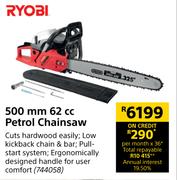 Ryobi 500mm 62cc Petrol Chainsaw