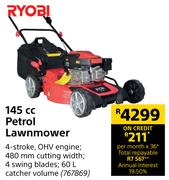 Ryobi 145cc Petrol Lawnmower